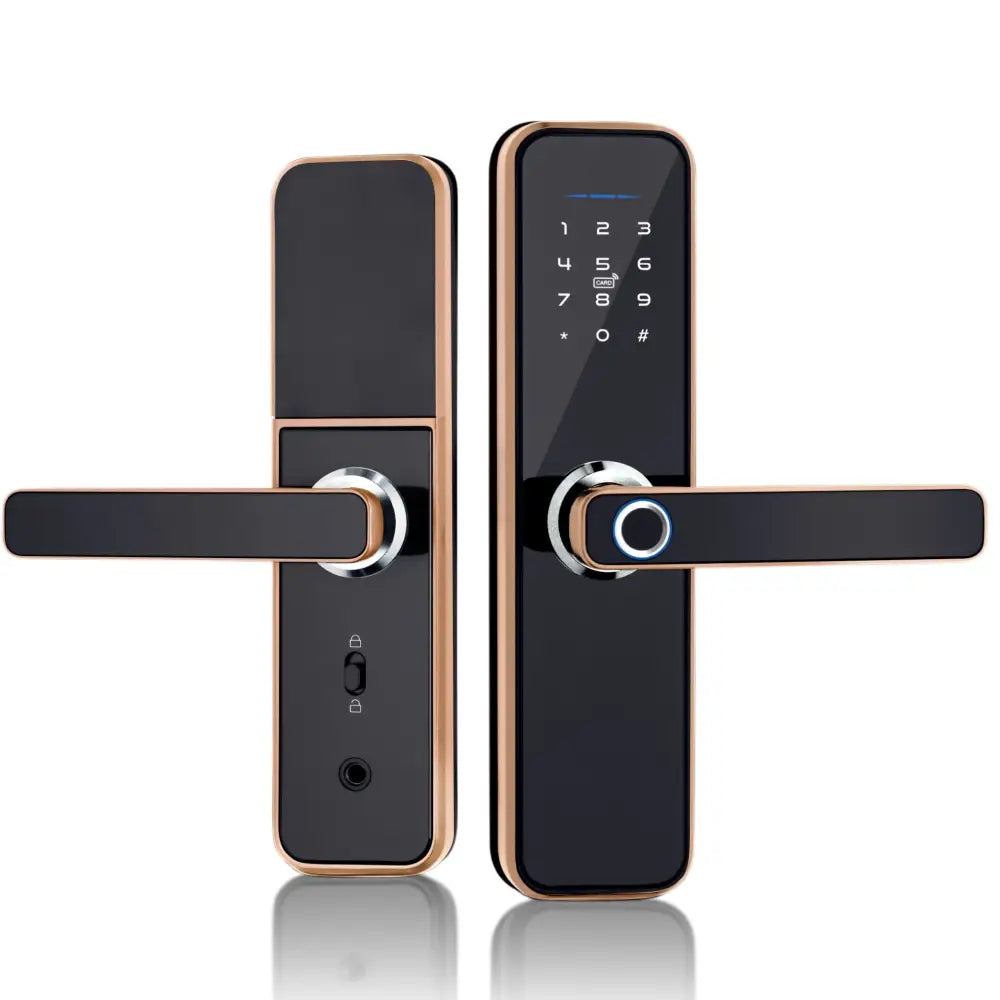 Smart Door Lock - No mortise / Bronze - Smart Wi-Fi Door Lock