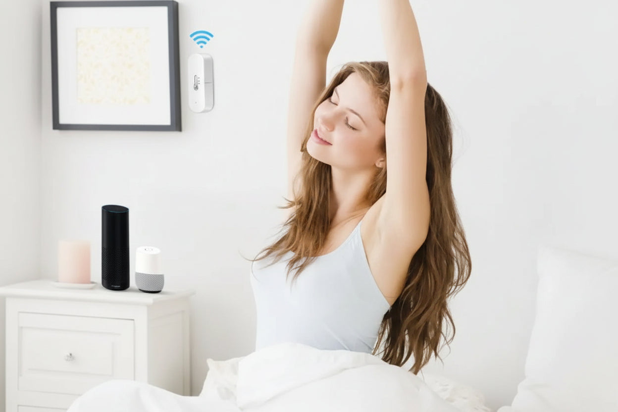 Smart Temperature Monitor - Smart Air Quality Monitor