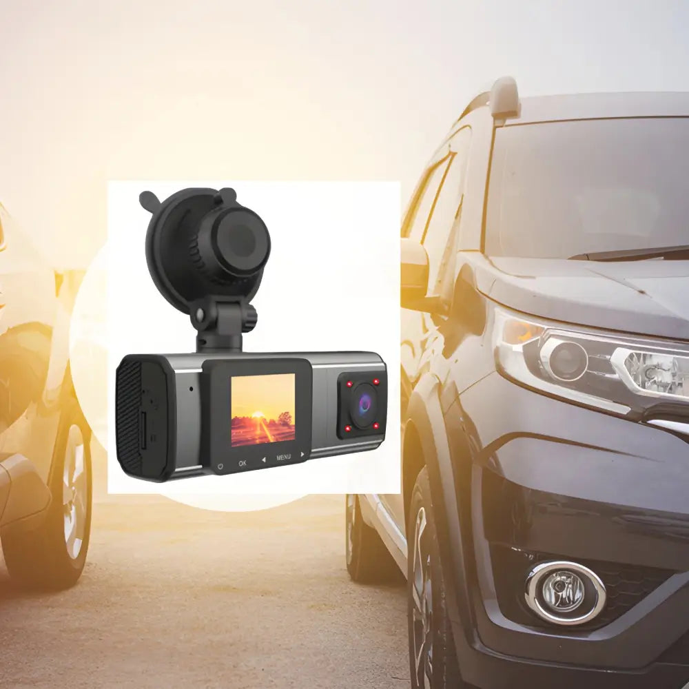 3 Cameras Smart Dash Cam Car DVR