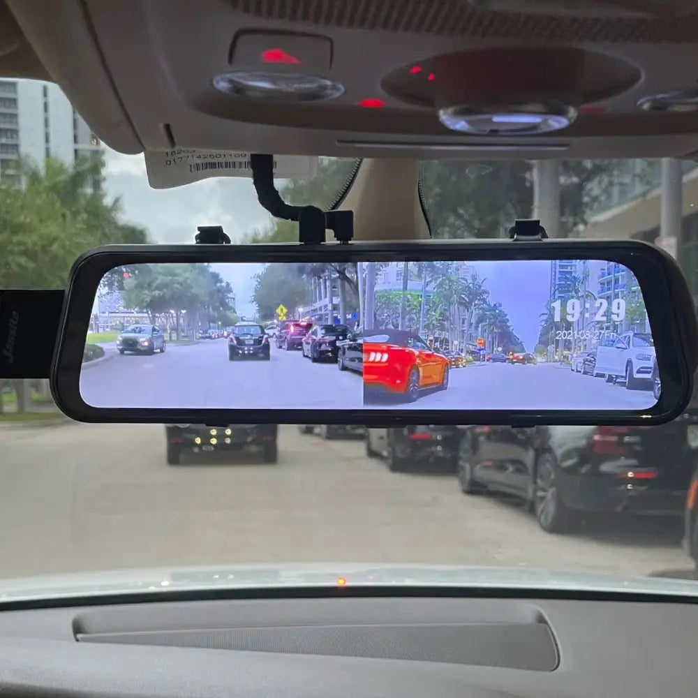 4K Smart Car Mirror Dash Cam GPS