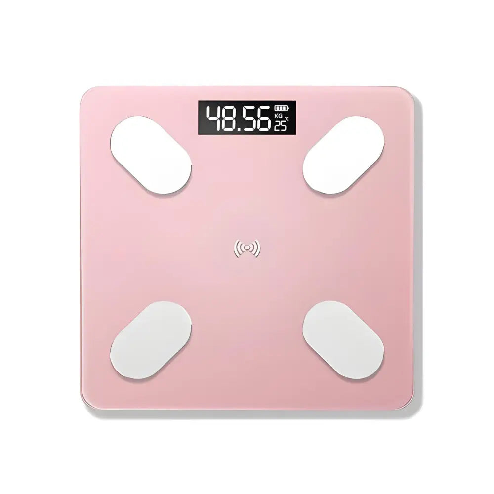 Bluetooth Body Scale - Rose Gold - Body Scale