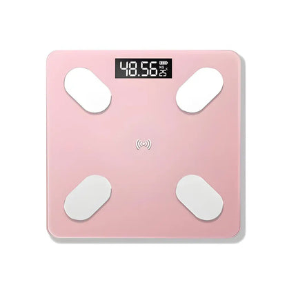 Bluetooth Body Scale - Rose Gold - Body Scale