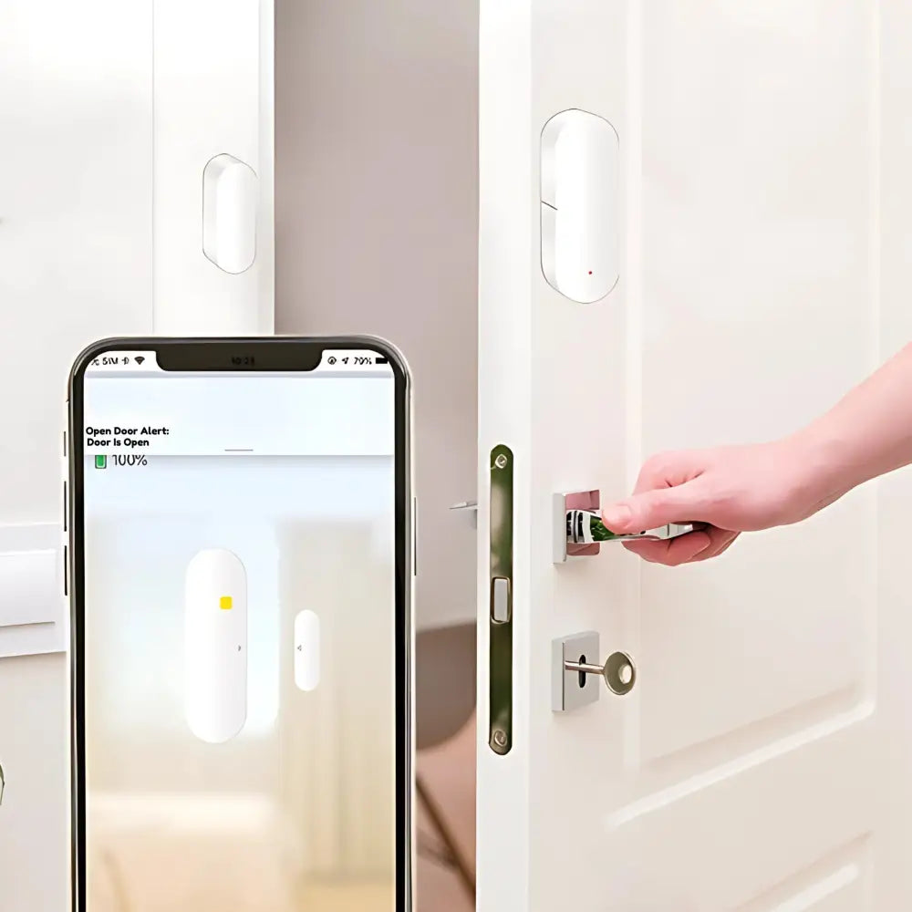 Door & Window Alarm Smart Sensors - Smart Door & Window Lock Sensor