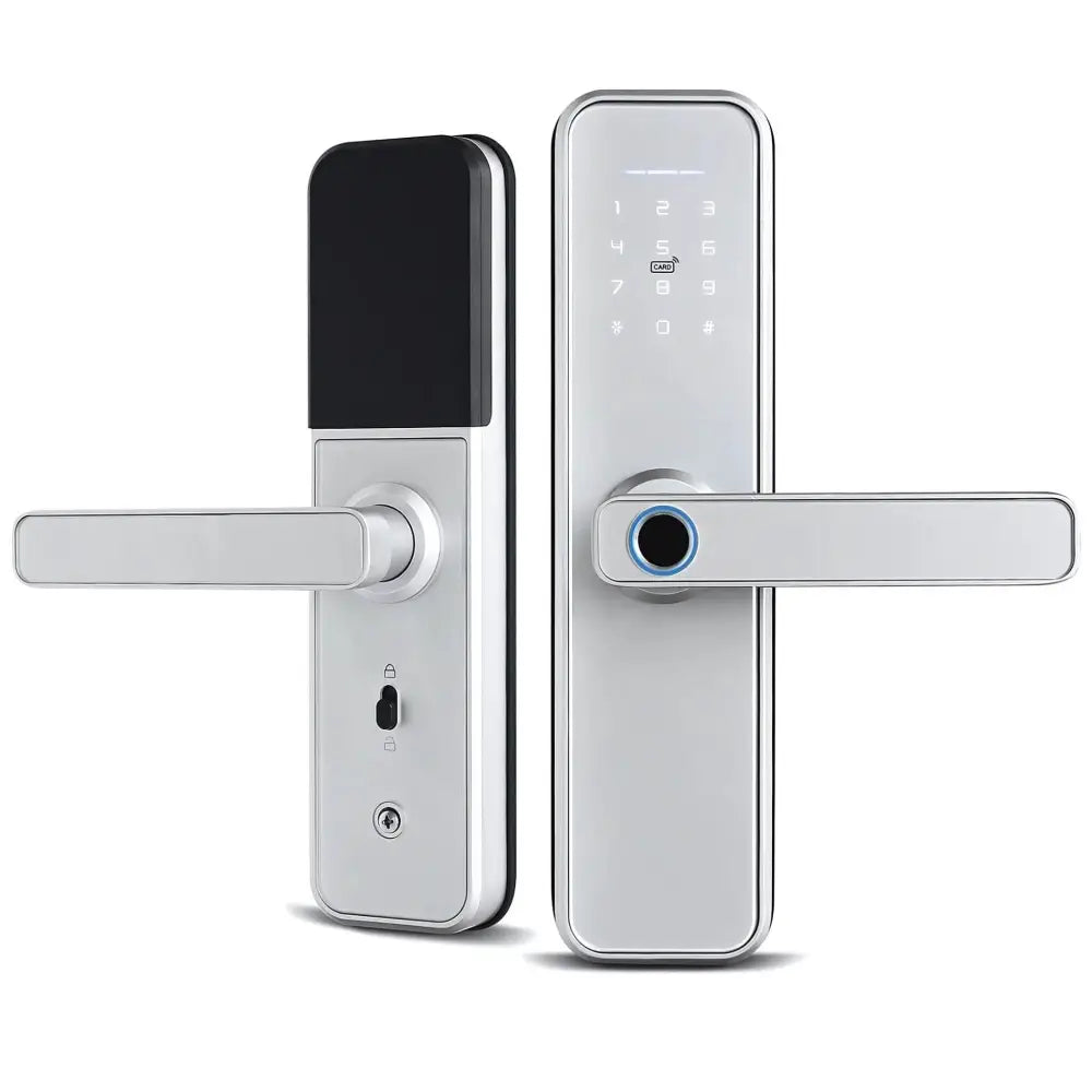 Dummy Handle - Dummy Handle Smart Door Lock / Silver - Dummy Handle