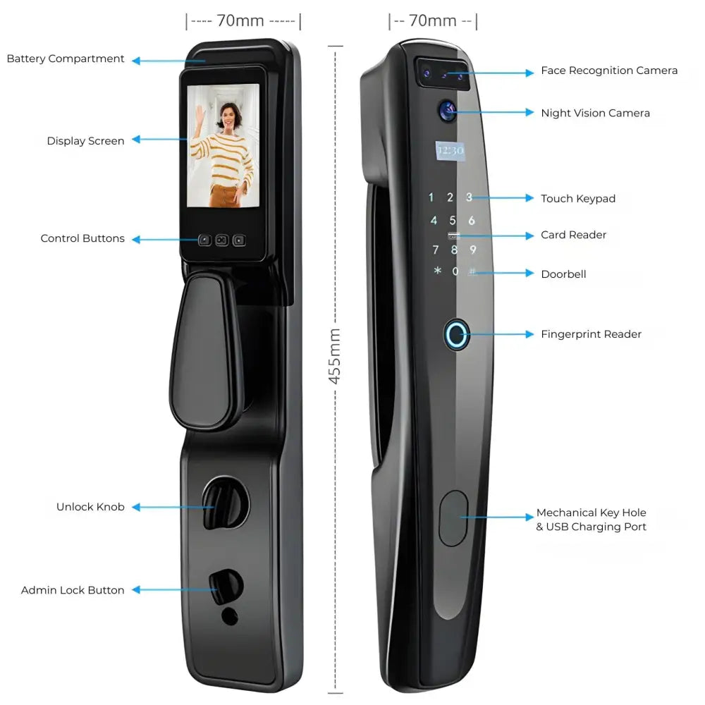 Face Recognition Smart Door Lock - Smart Door Lock