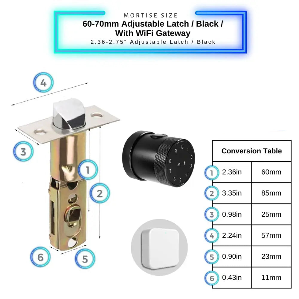 Fingerprint Door Knob