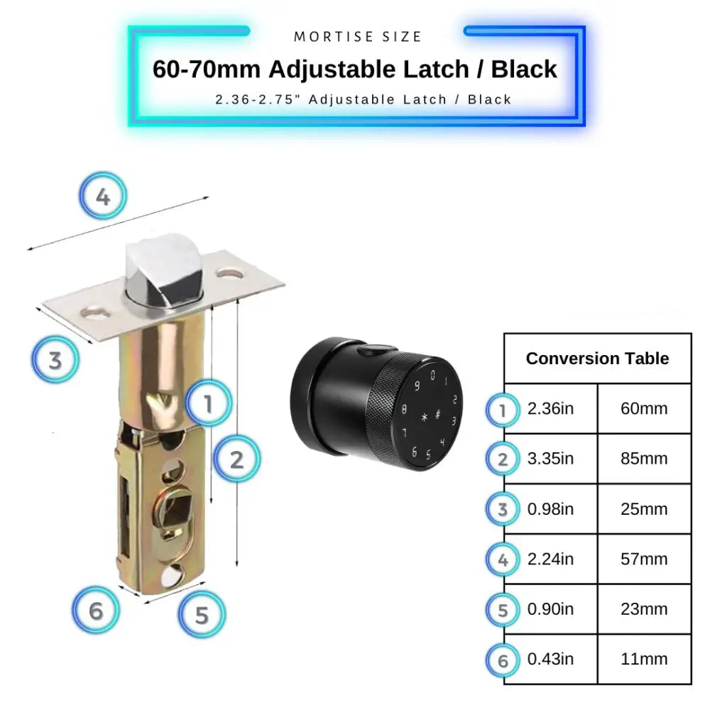 Fingerprint Door Knob
