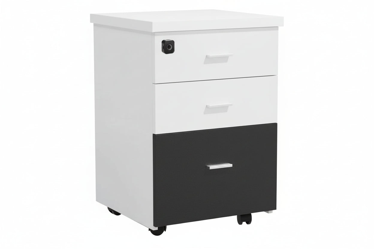 Fingerprint Drawer Lock - Black - Smart Drawer Lock