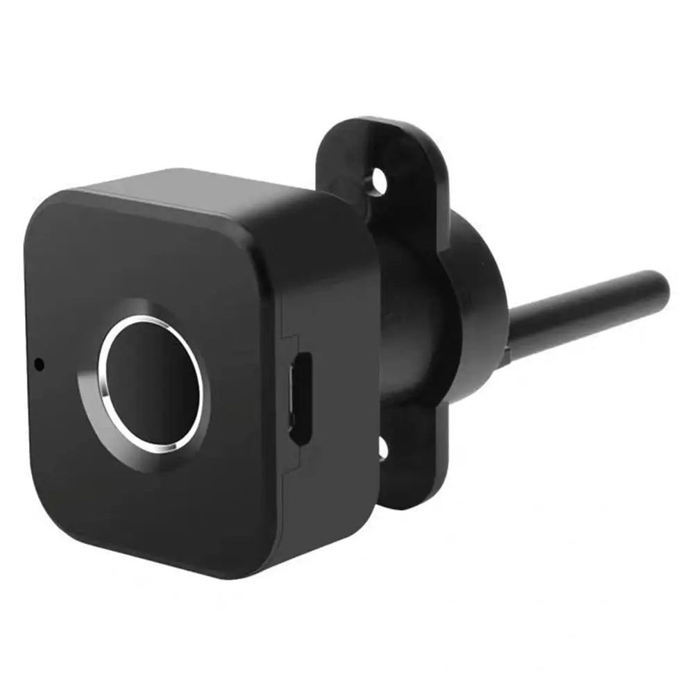 Fingerprint Drawer Lock - Black - Smart Drawer Lock