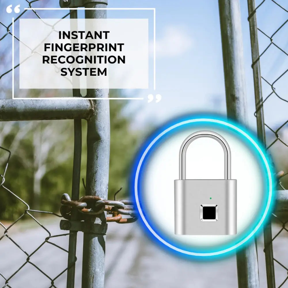Fingerprint Lock Smart Padlock