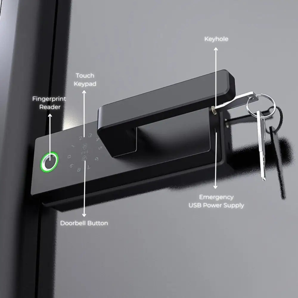 Glass Swing Door Smart Lock - Smart Lock