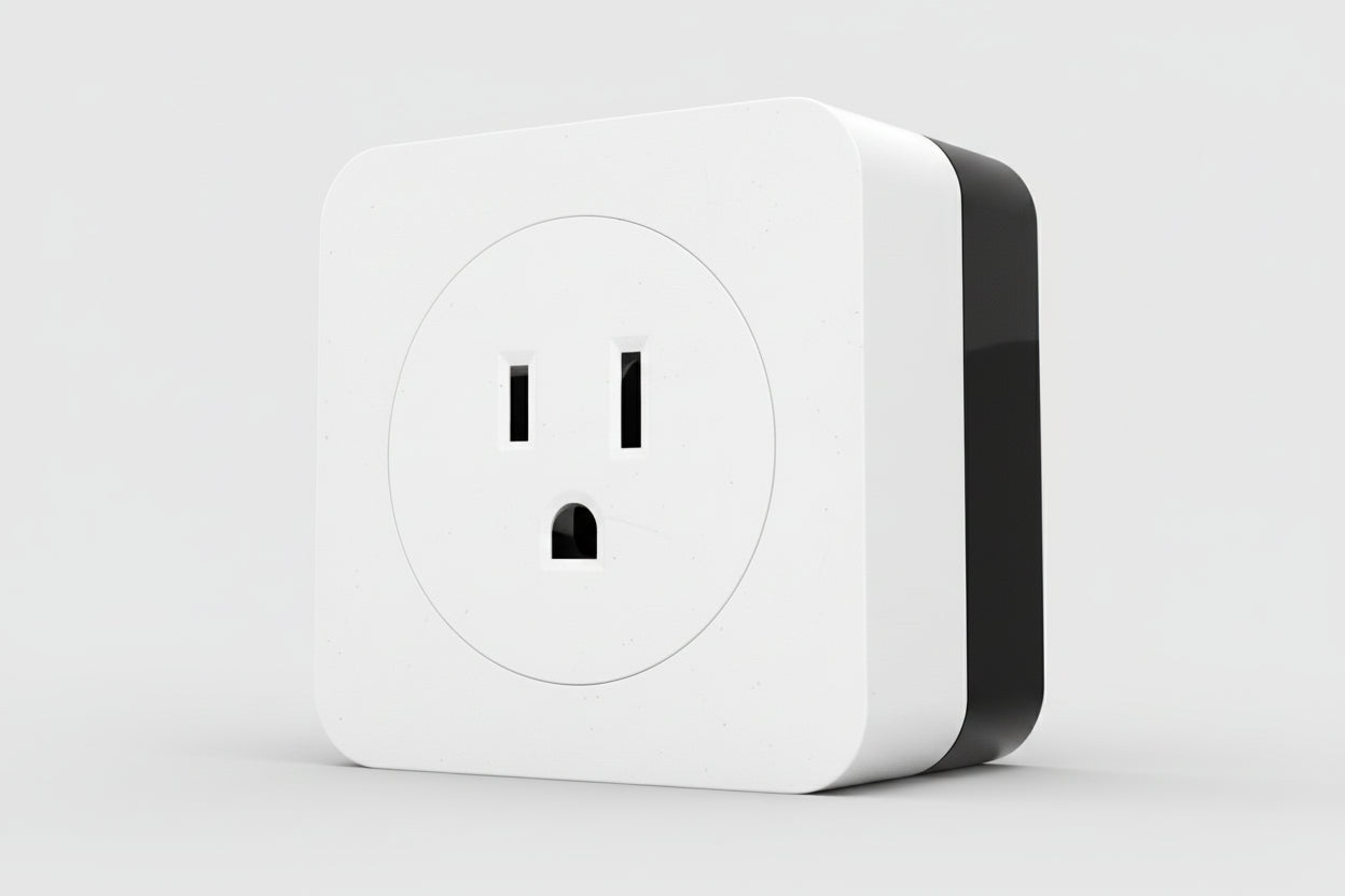 Intelligent AC Device Control with Energy Monitoring - White - Smart Power Outlet
