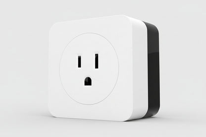 Intelligent AC Device Control with Energy Monitoring - White - Smart Power Outlet
