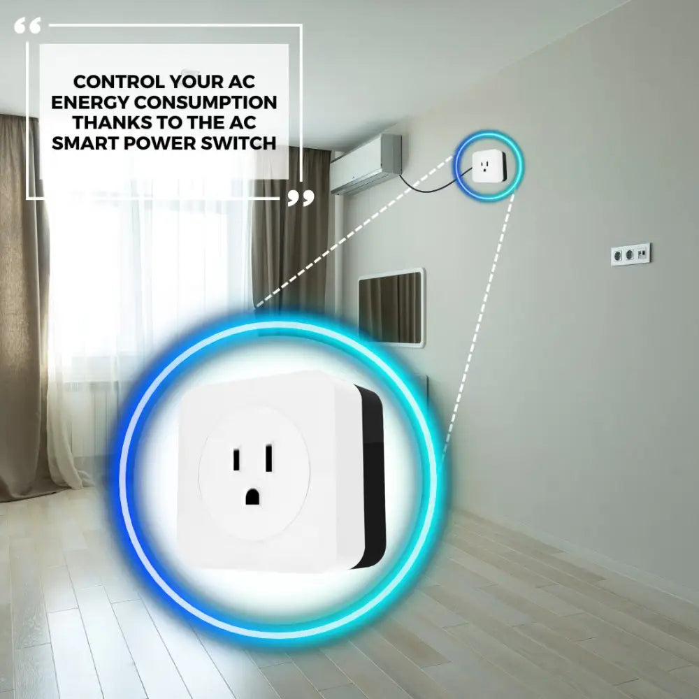 Intelligent AC Device Control with Energy Monitoring