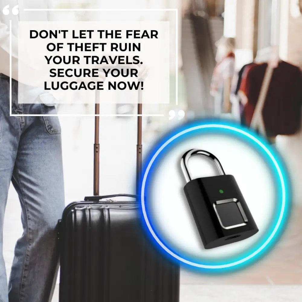 Luggage Fingerprint Padlock