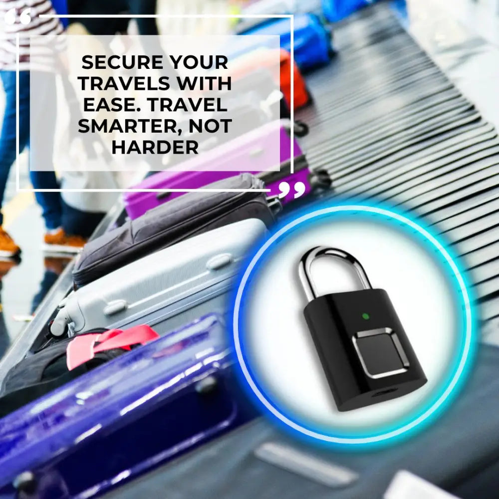 Luggage Fingerprint Padlock