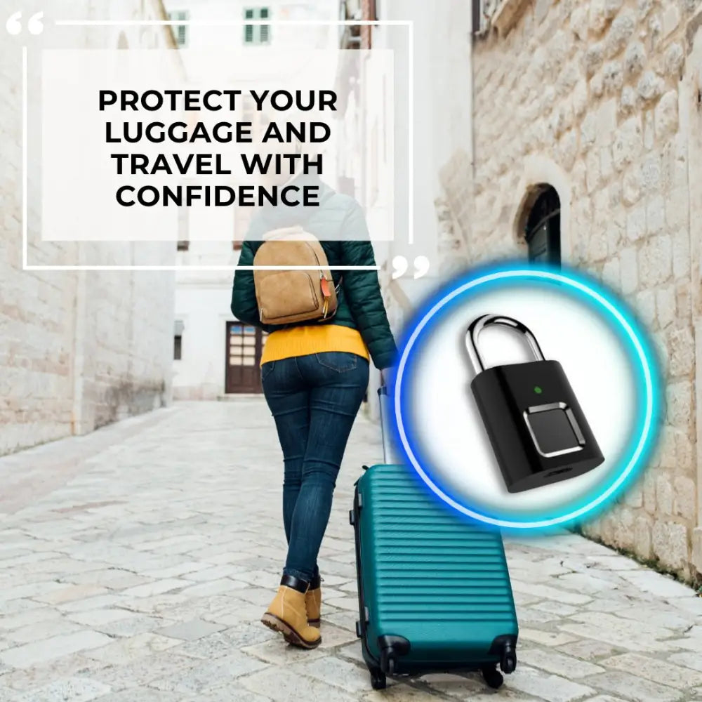 Luggage Fingerprint Padlock