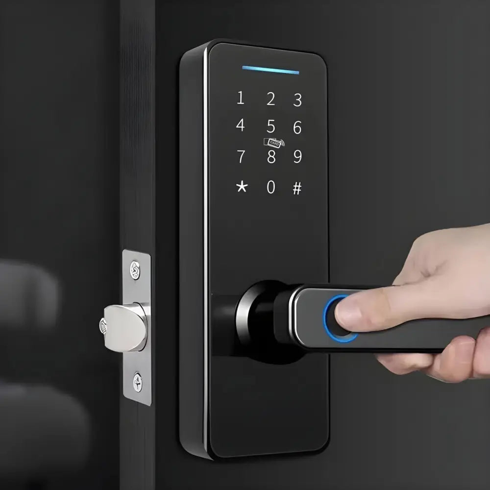 Mini Smart Door Lock - 60-70mm Adjustable Latch - Smart Lock