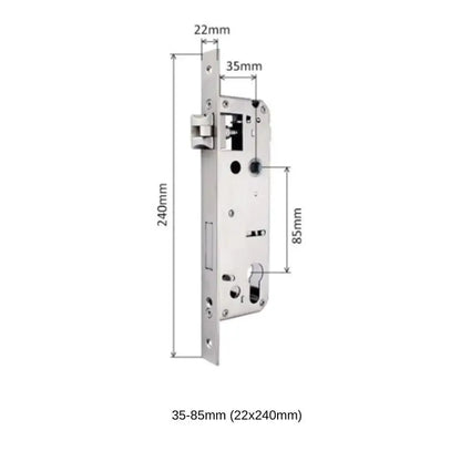 Mortises - 35-85mm (22x240mm) - Mortise - Smart Lock