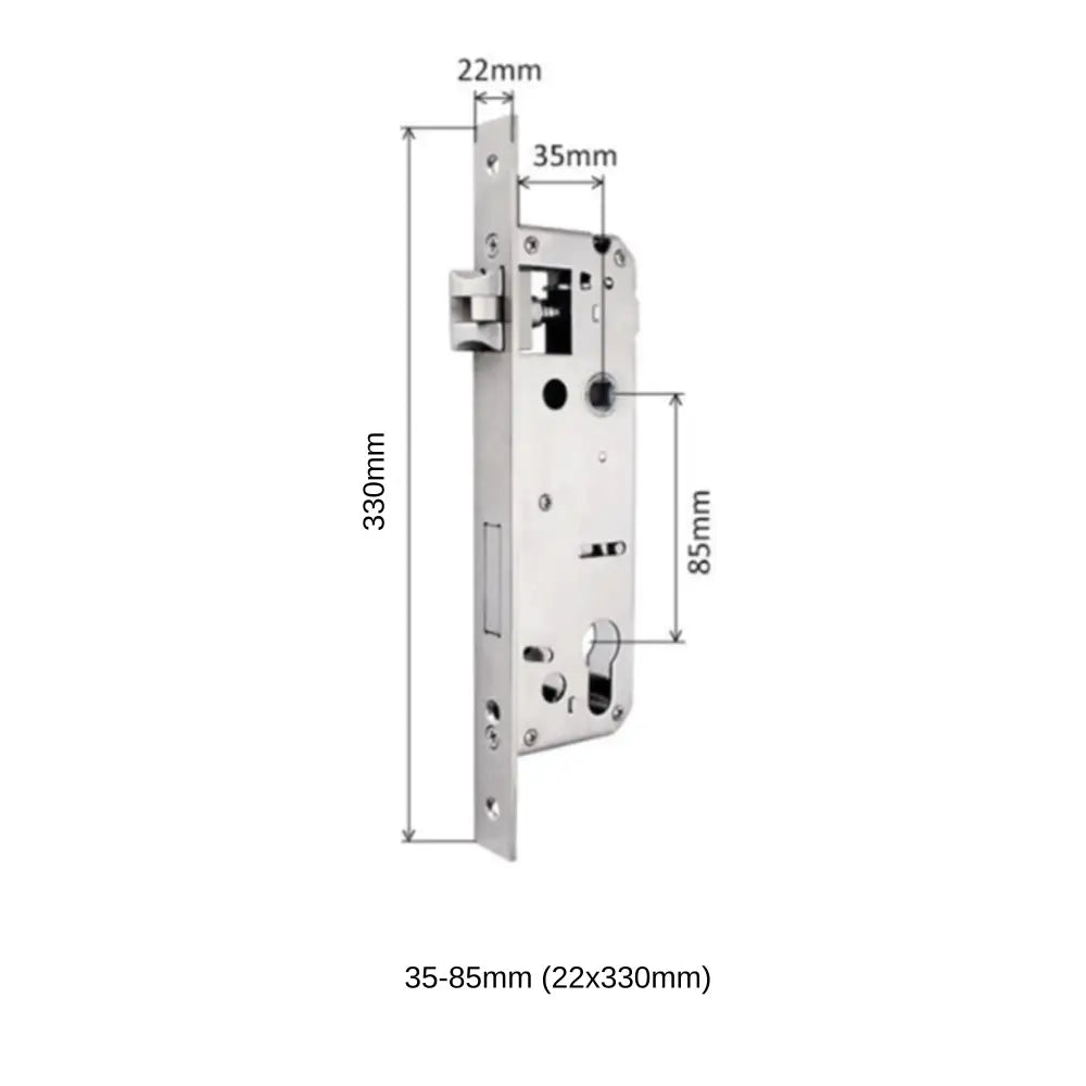Mortises - 35-85mm (22x330mm) - Mortise - Smart Lock