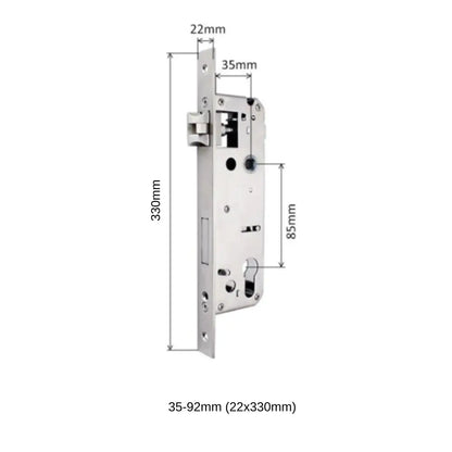 Mortises - 35-92mm (22x330mm) - Mortise - Smart Lock