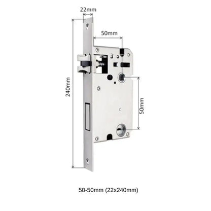 Mortises - 50-50mm (22x240mm) - Mortise - Smart Lock
