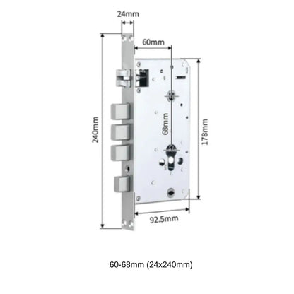 Mortises - 60-68mm (24x240mm) - Mortise - Smart Lock