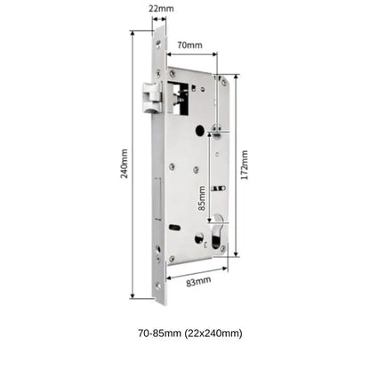 Mortises - 70-85mm (22x240mm) - Mortise - Smart Lock
