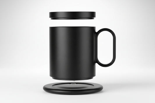 Mug Warmer Wireless Charger - Black - Smart Mug Warmer