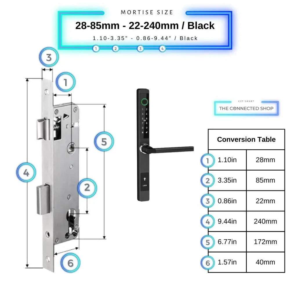 Sliding Door Smart Door Lock