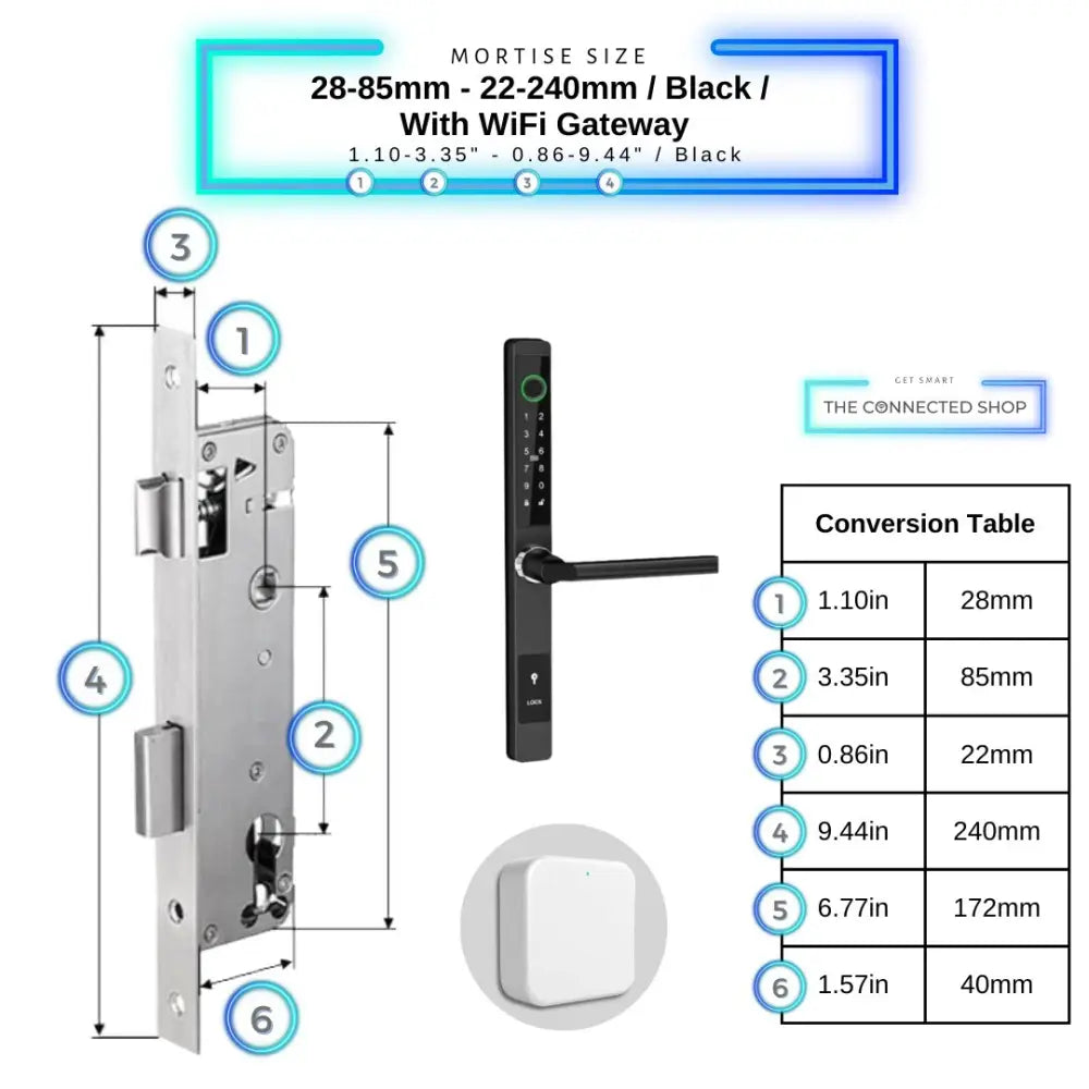 Sliding Door Smart Door Lock