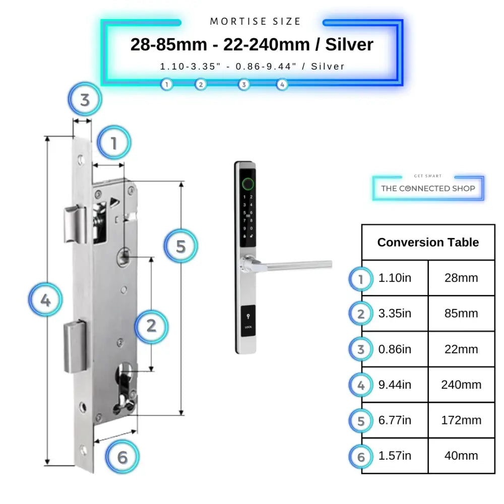 Sliding Door Smart Door Lock