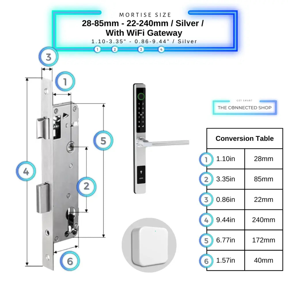 Sliding Door Smart Door Lock