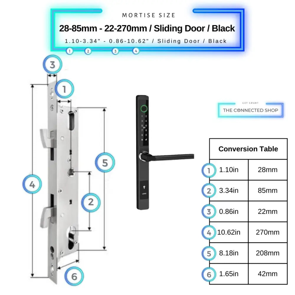 Sliding Door Smart Door Lock