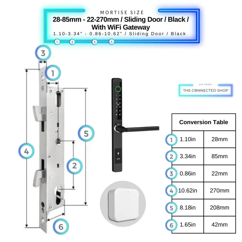 Sliding Door Smart Door Lock