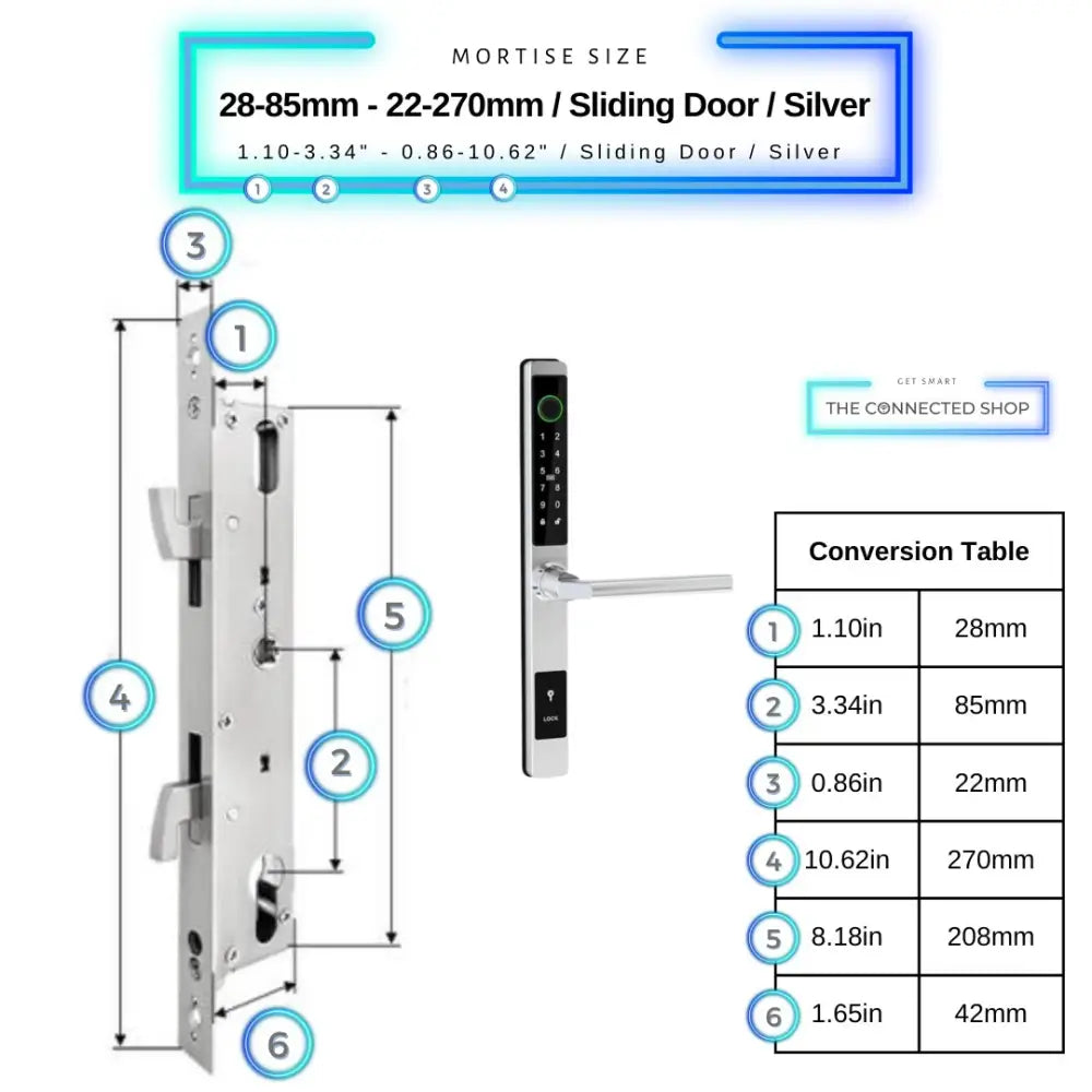 Sliding Door Smart Door Lock