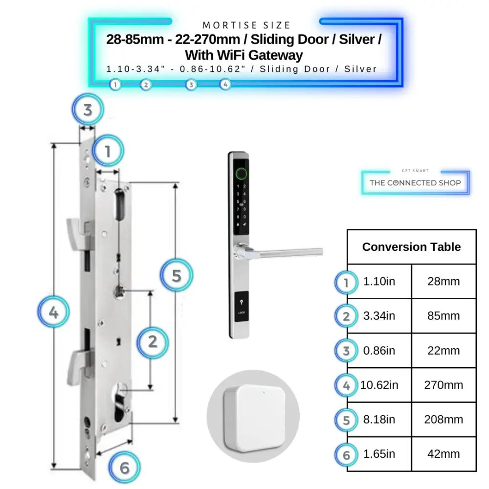 Sliding Door Smart Door Lock
