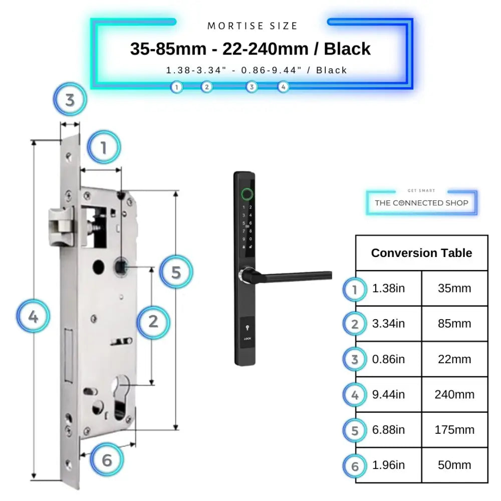 Sliding Door Smart Door Lock