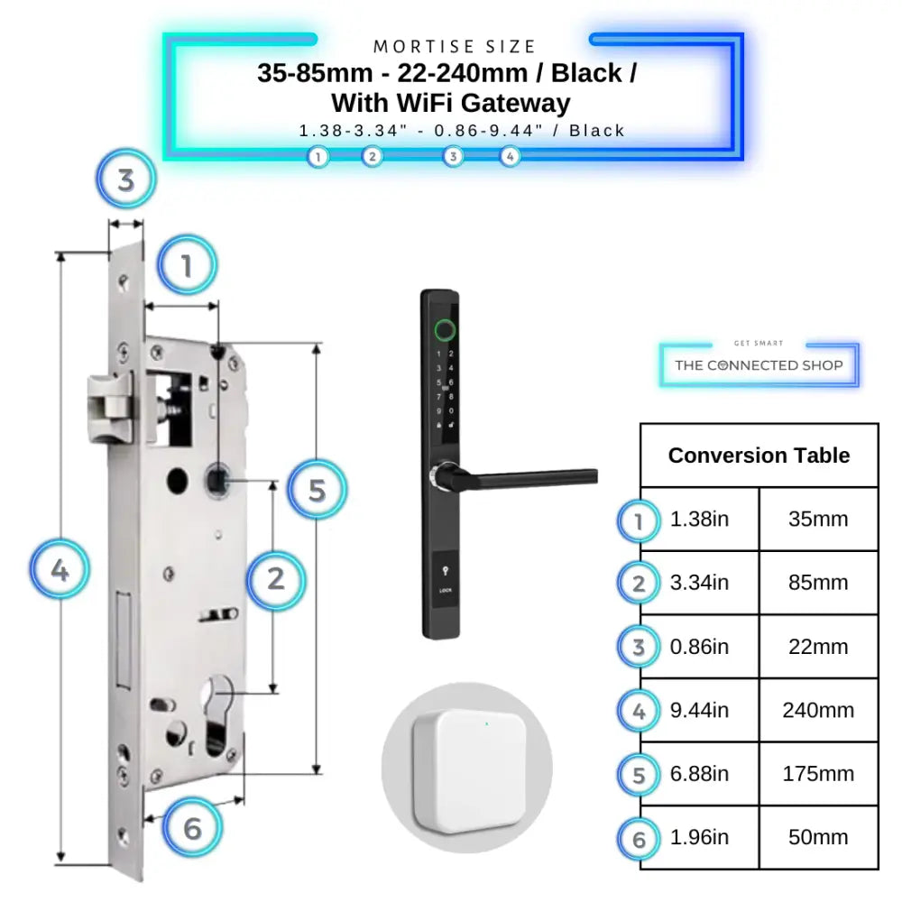 Sliding Door Smart Door Lock