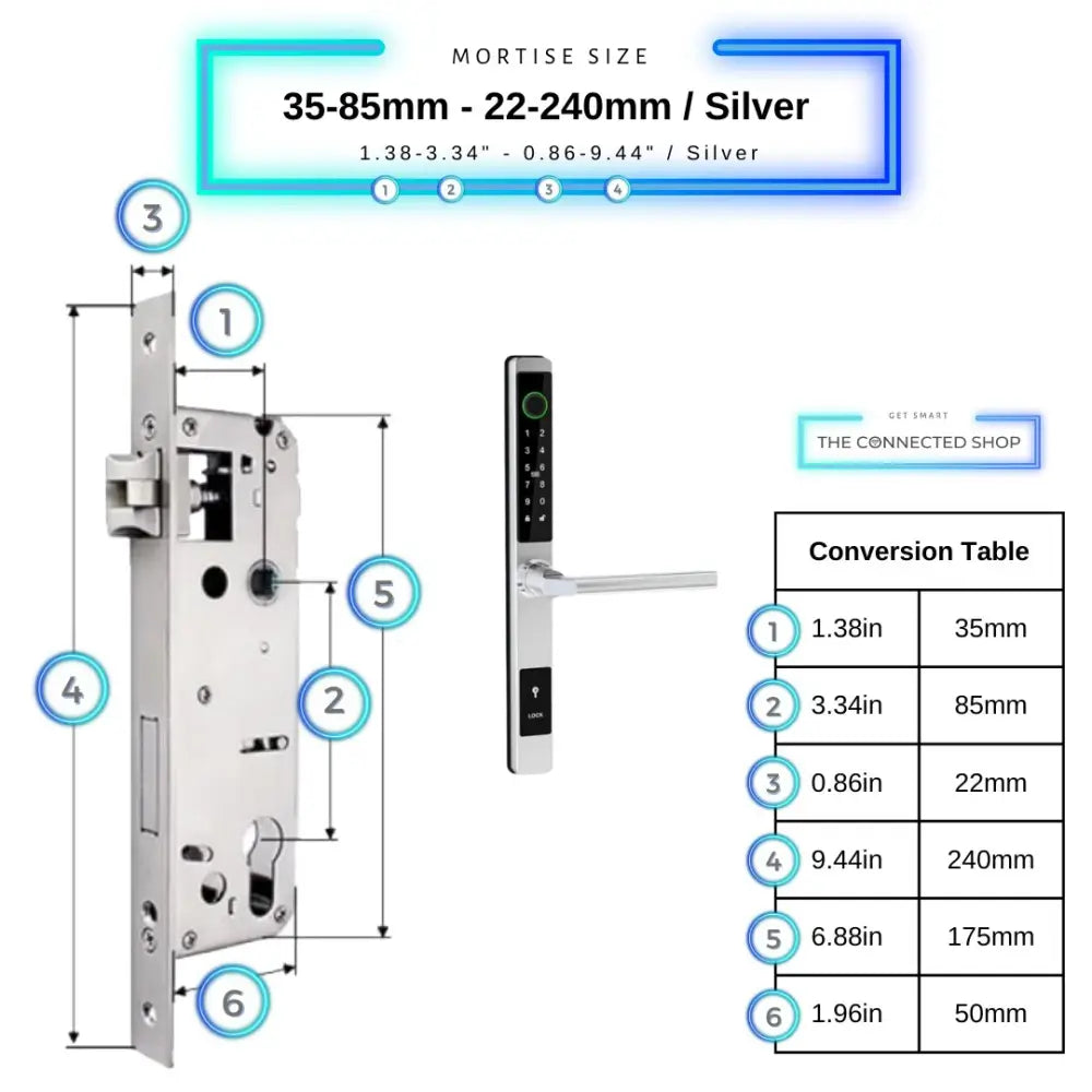 Sliding Door Smart Door Lock