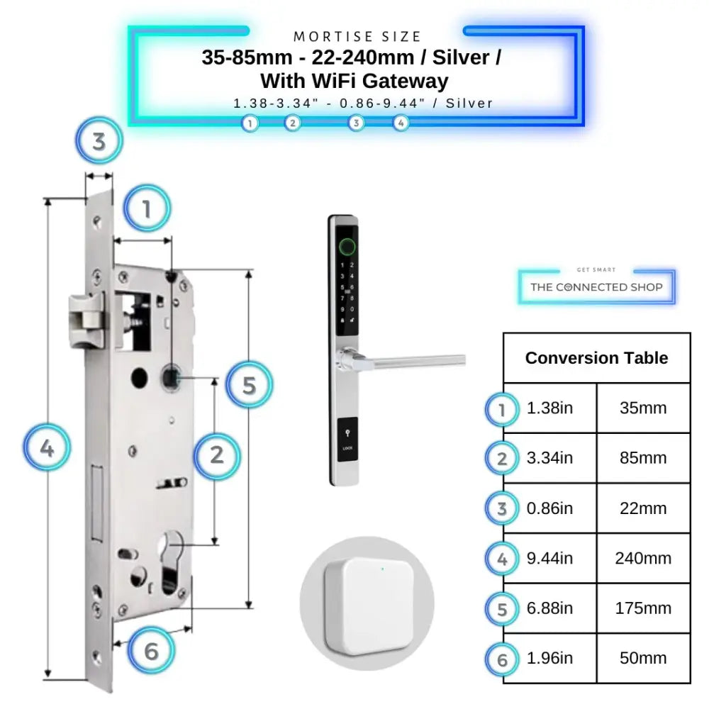 Sliding Door Smart Door Lock