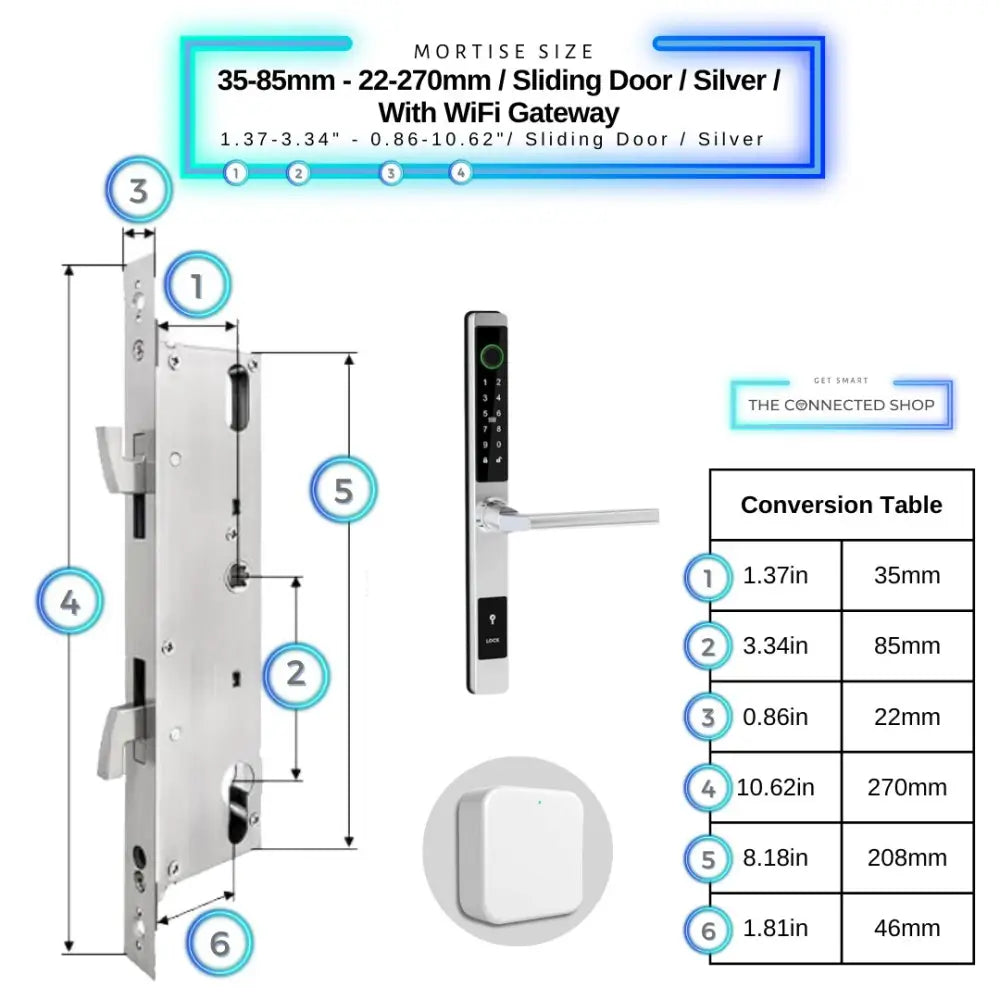 Sliding Door Smart Door Lock
