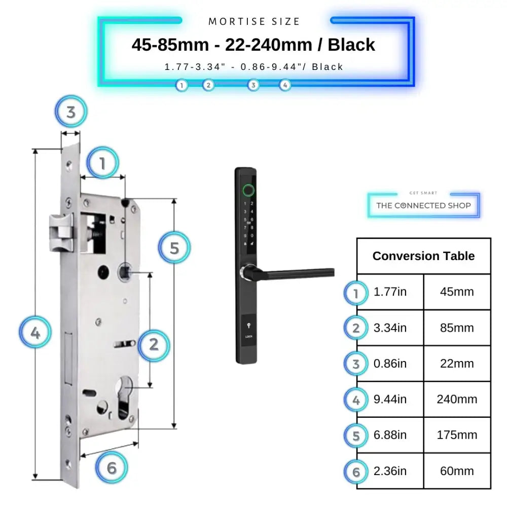 Sliding Door Smart Door Lock