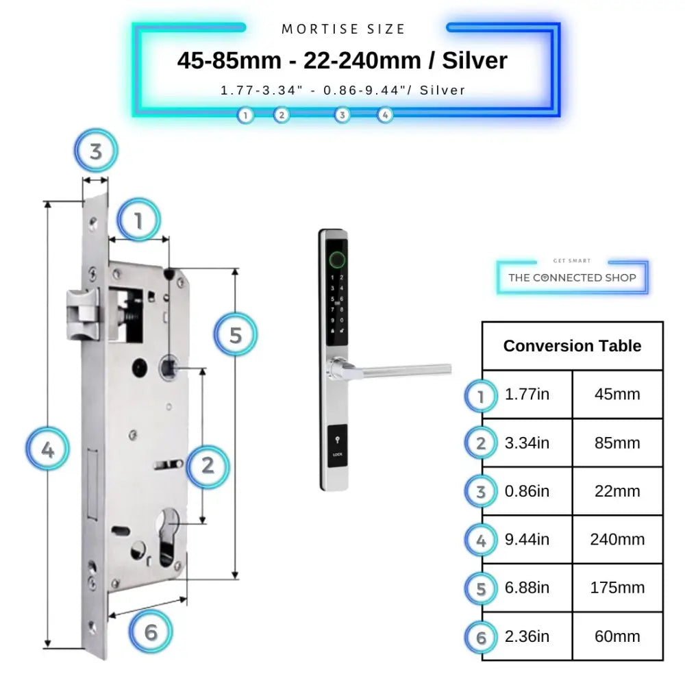 Sliding Door Smart Door Lock