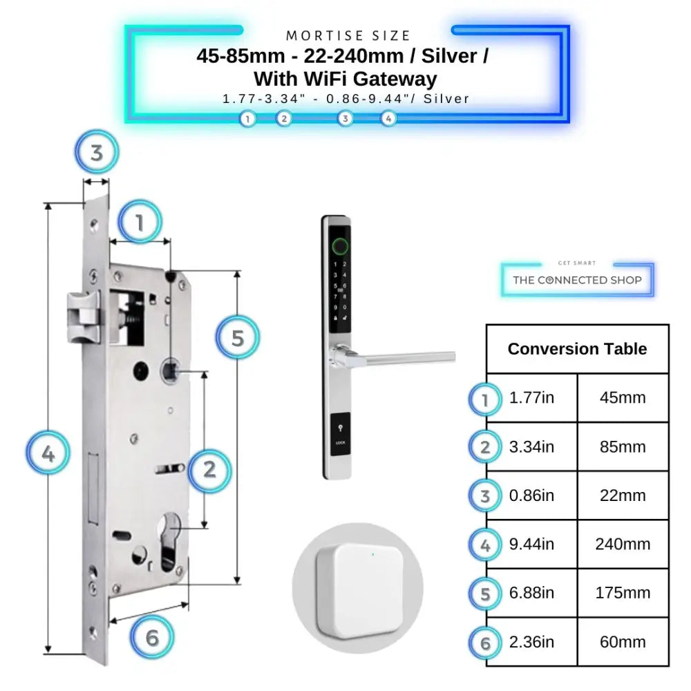 Sliding Door Smart Door Lock