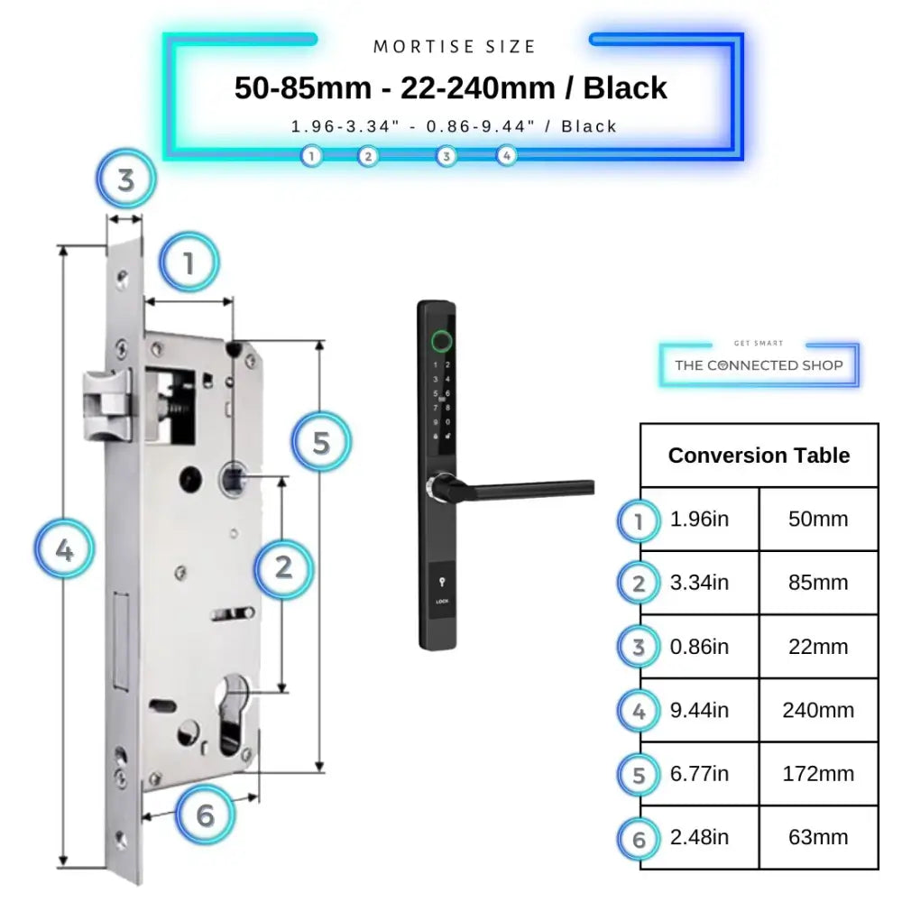 Sliding Door Smart Door Lock