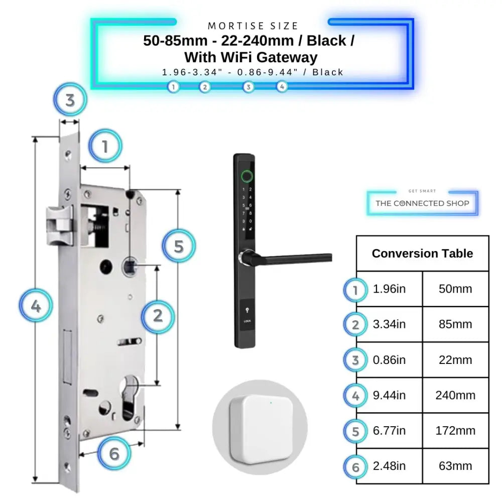 Sliding Door Smart Door Lock