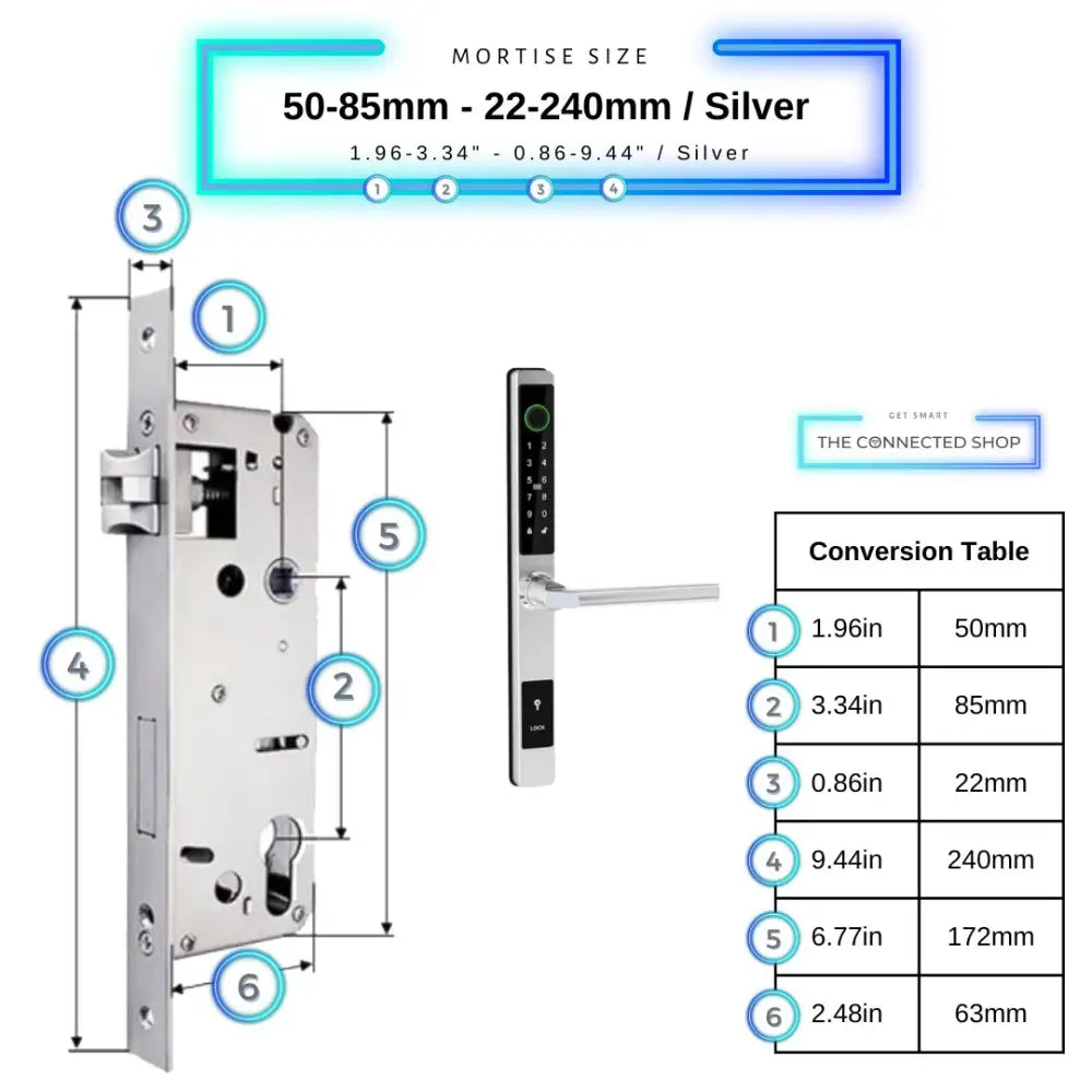 Sliding Door Smart Door Lock