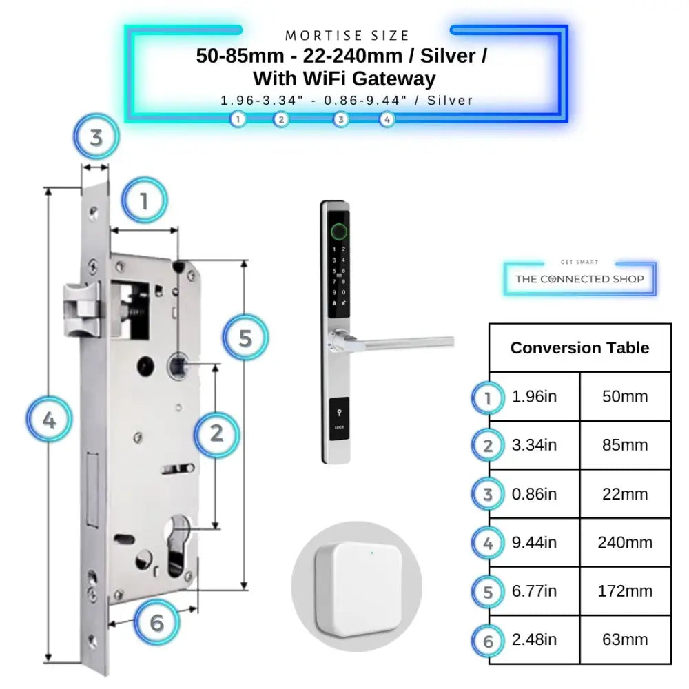 Sliding Door Smart Door Lock
