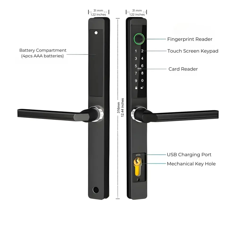 Sliding Door Smart Door Lock